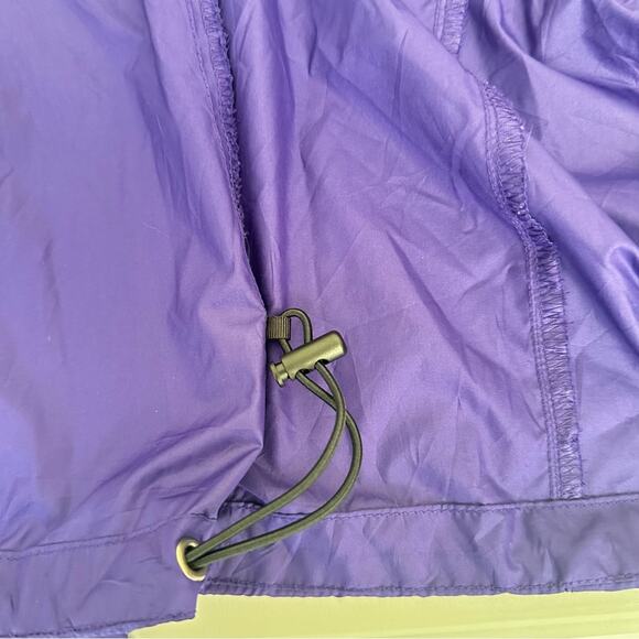 Columbia Purple Rain Jacket Size M Full Zip Hooded Pockets Thin Windbreaker - Picture 8 of 10